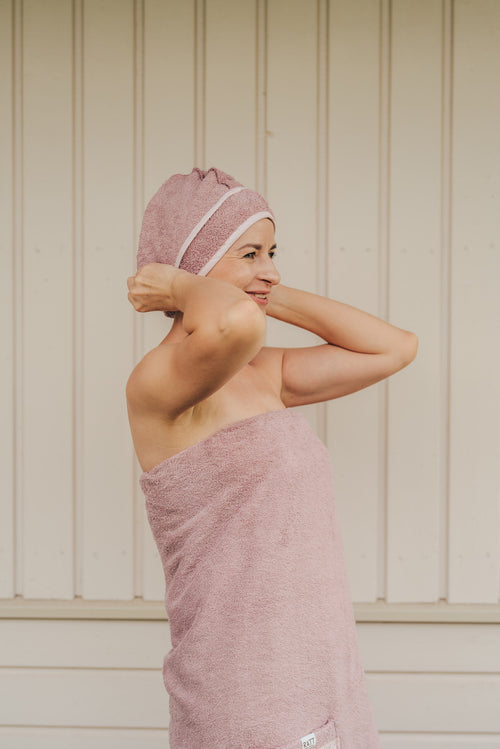 Hair Wrap for Women - Cotton Terry